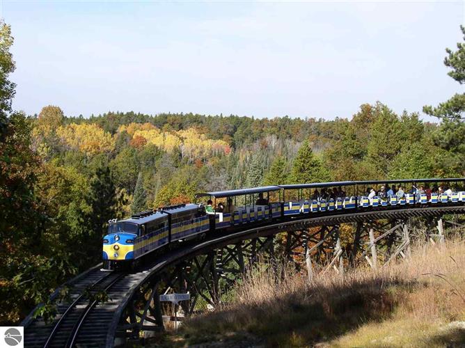 Michigan AuSable Valley Railroad - From Real Estate Listing (newer photo)